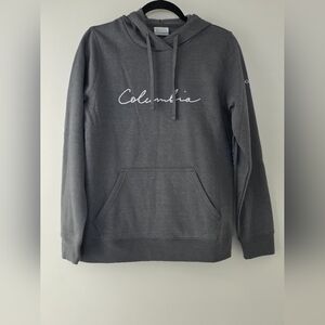 Columbia Gray Sweatshirt Hoodie Casual Pullover